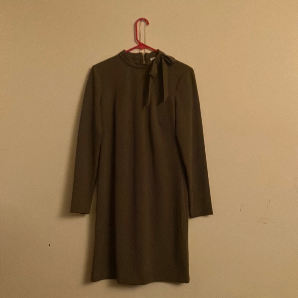 Calvin Klein M green dress